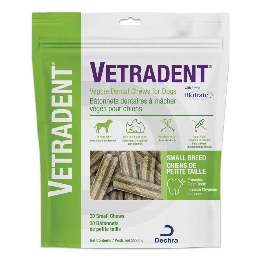 Vetradent Veggie dental chews for small breed dogs Vegetables 30 /Pack