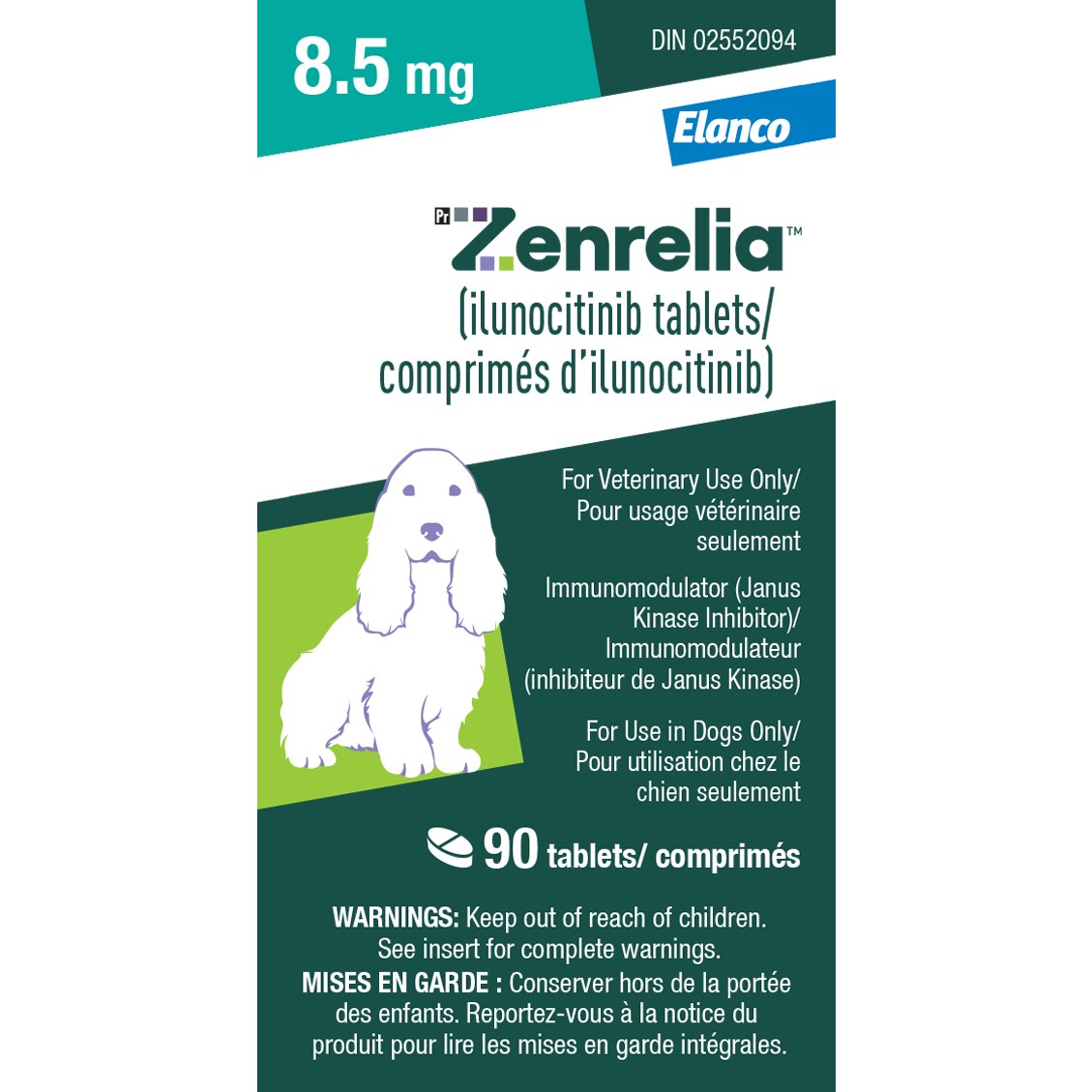 Zenrelia tablets for dogs Aqua 8.5 mg 90 Tab