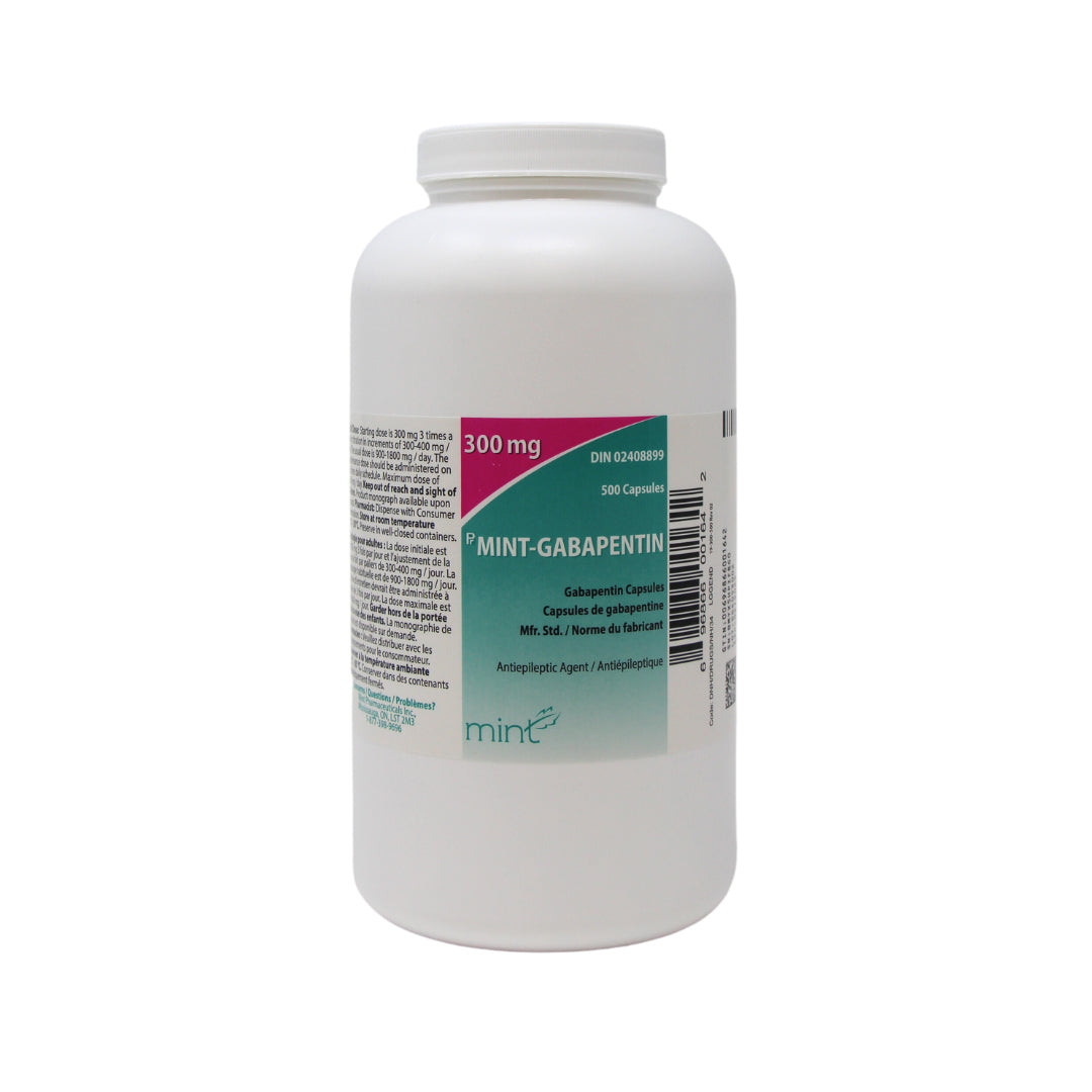 Gabapentin capsules 300 mg 500 Cap