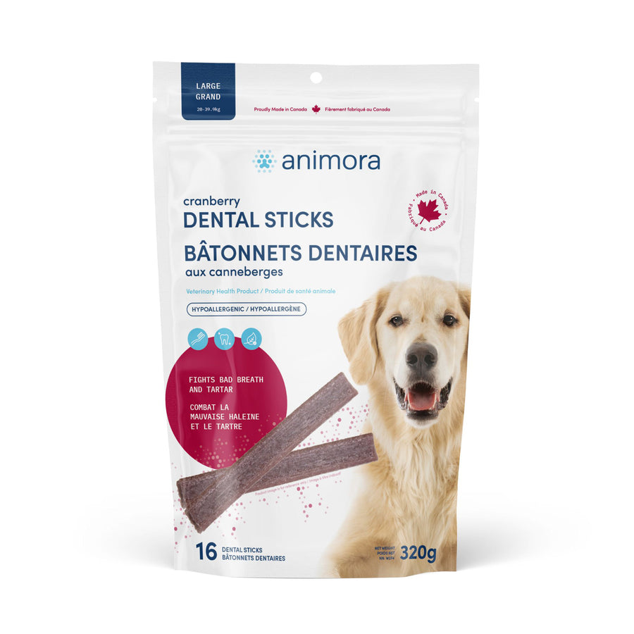 Dental sticks for large dogs Cranberry 16 /Pack