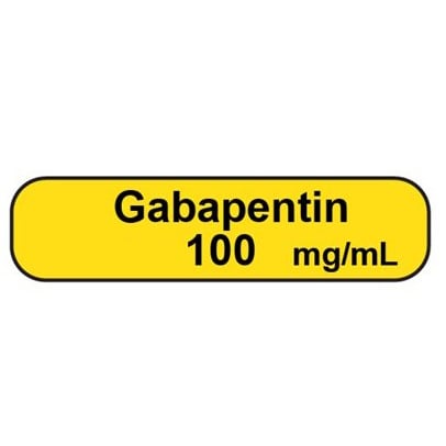 Bilingual labels Gabapentin 2 x 500 /Pack