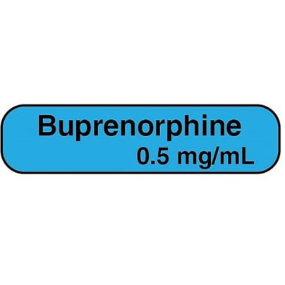 Bilingual labels Buprenorphine 2 x 500 /Pack