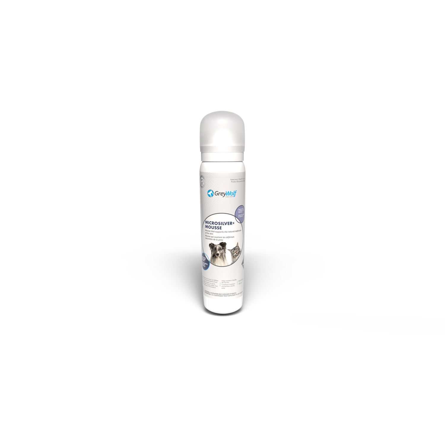 MicroSilver+ Mousse for cats and dogs 100 ml 0.2 %