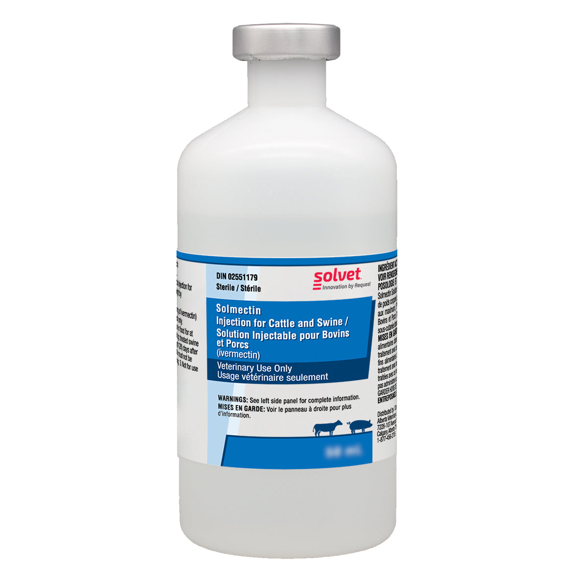 Solmectin injection 10 mg/ml 250 ml