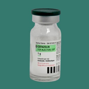 Cefazoline injection N/ A 1 g