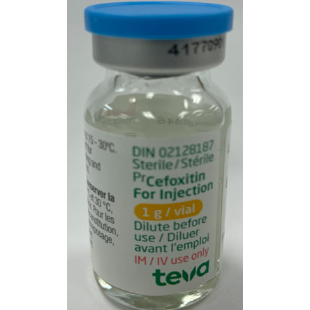 Cefoxitin injection N/ A 1 g