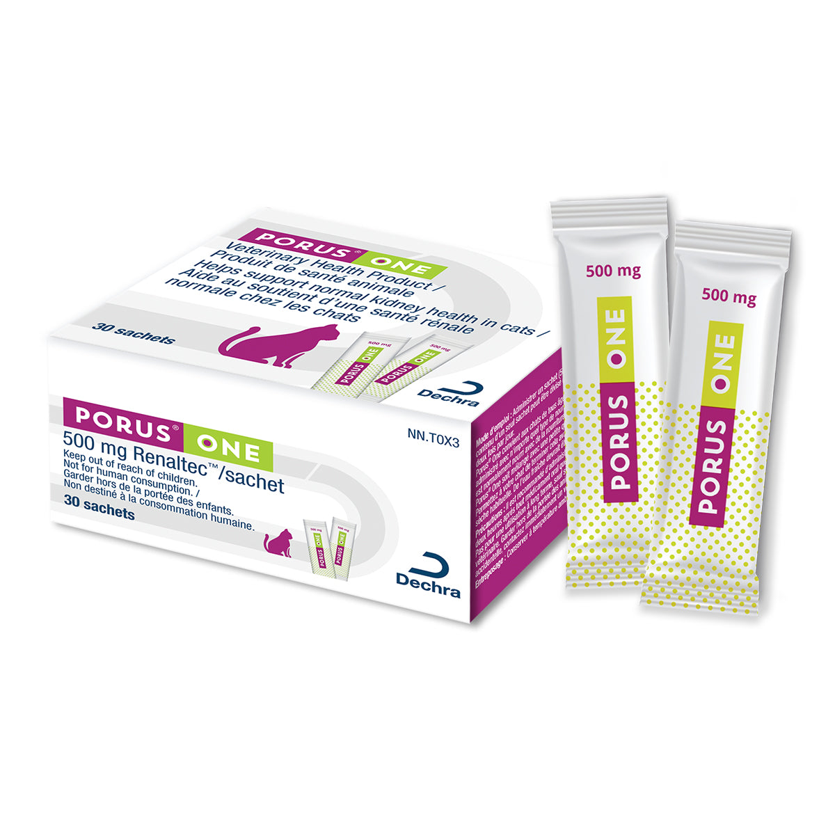 Porus One Powder Pkg/ 30 Pouches 30 Pouches 500 mg