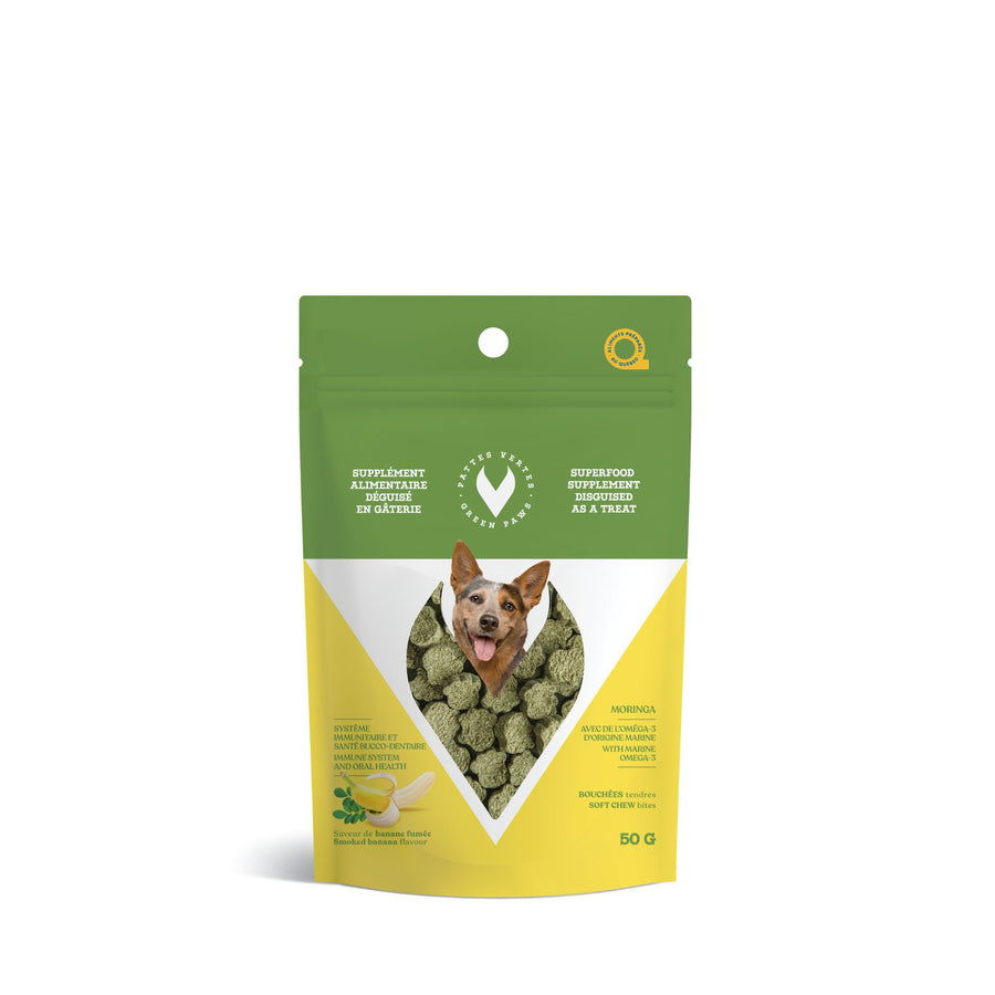 Supplement disguised as treats omega 3 for dogs Smoked banana 50 g