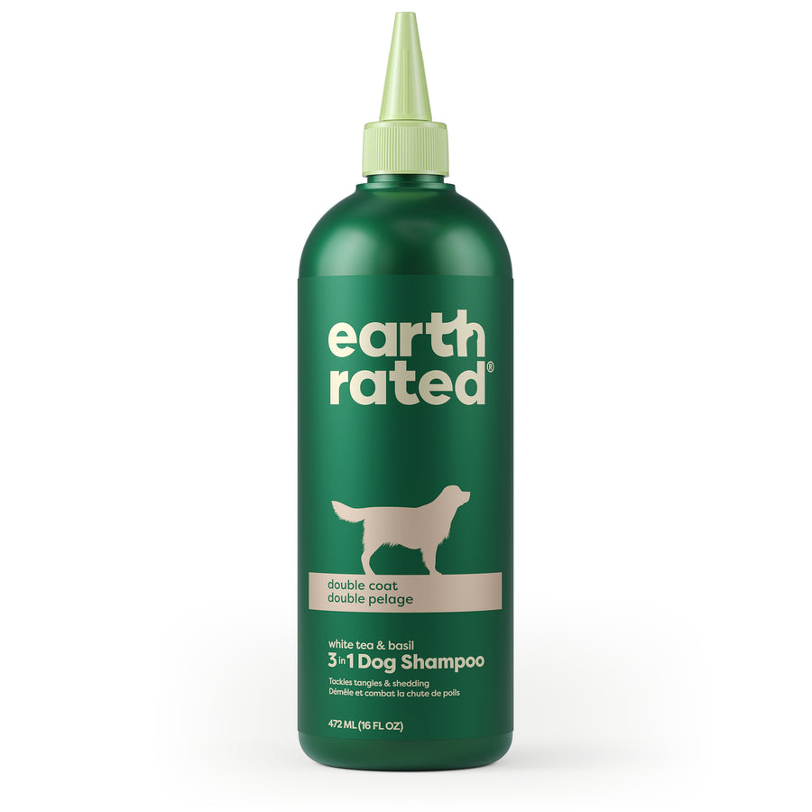 Shampoo 3 in 1 for dogs with double coat 472 ml