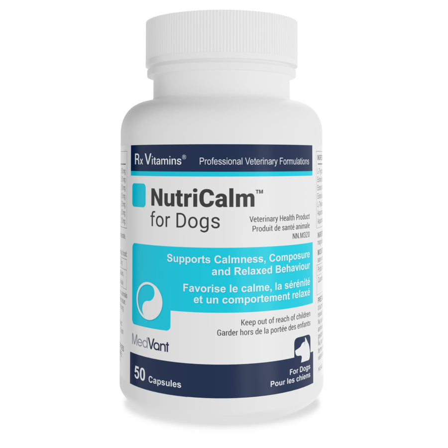 Rx Vitamins NutriCalm capsules for dogs Original 50 Cap