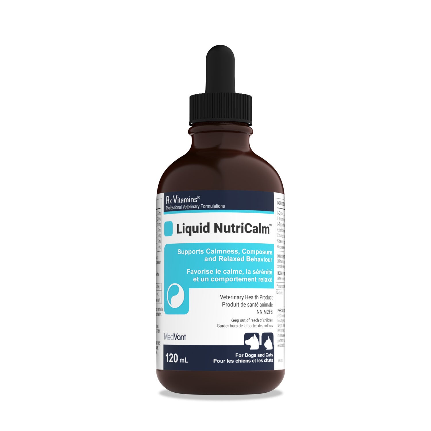 Rx Vitamins NutriCalm suspension for cats and dogs Salmon 120 ml