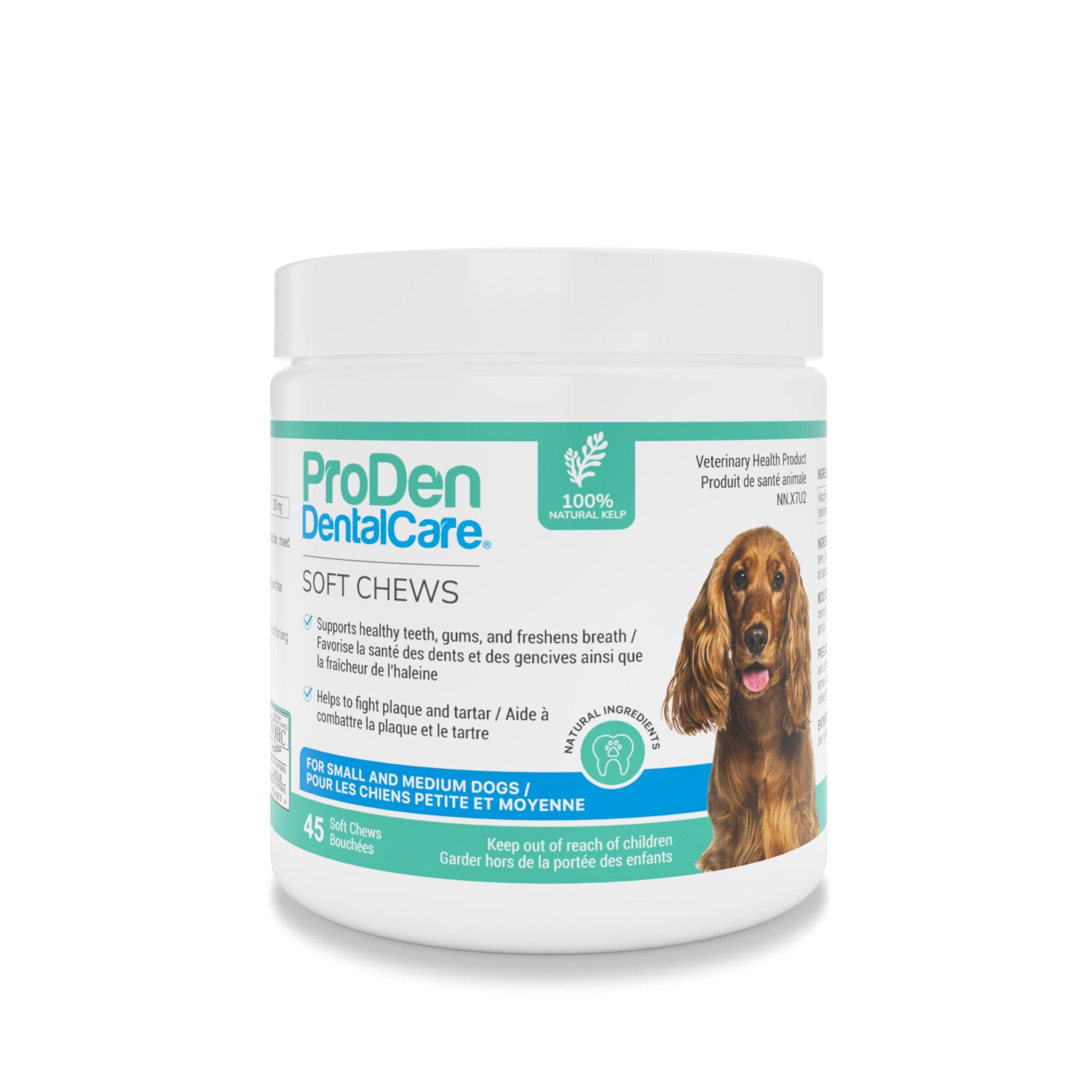 ProDen DentalCare soft chews for small/medium dogs Natural flavouring 45 Chews