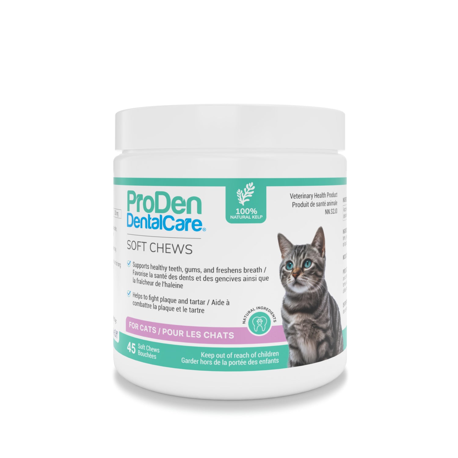 ProDen DentalCare soft chews for cats Natural flavouring 45 Chews