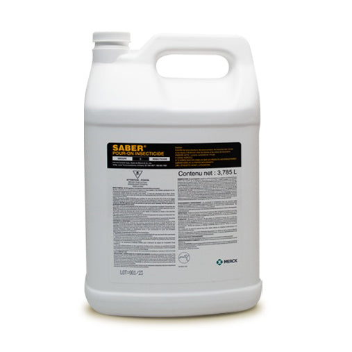 Saber pour-on liquid insecticide 5 L 1 %