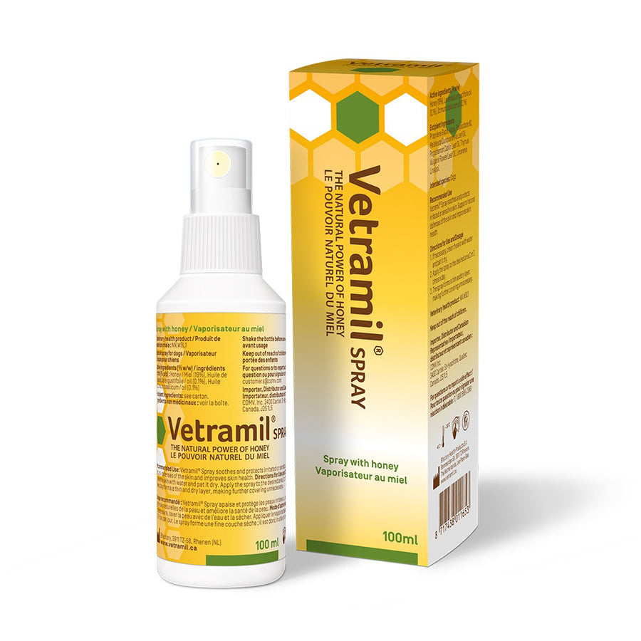 Vetramil spray with honey for dogs 100 ml 19 %