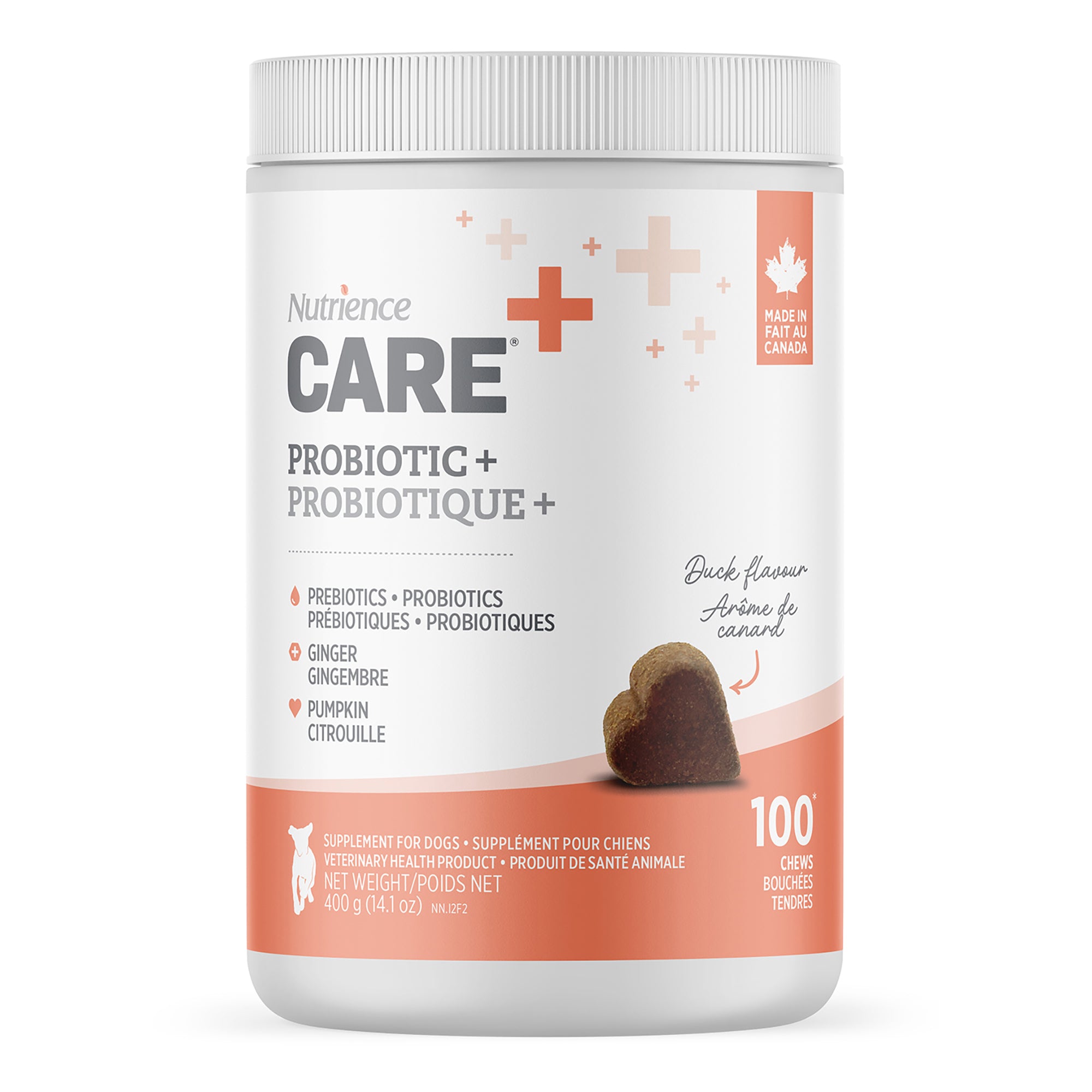 Nutrience Care Probiotic+ supplement for dogs Duck 400 g