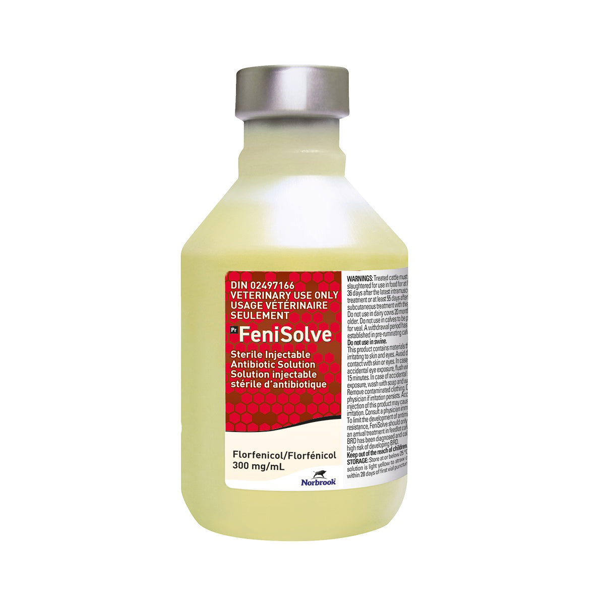 Fenisolve (florfenicol) injection 300 mg/ml 500 ml
