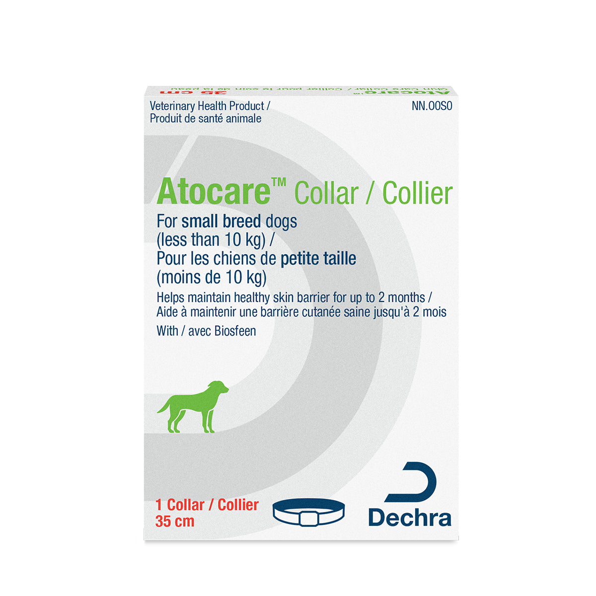 Atocare collar for dogs 35 cm 2.5 %