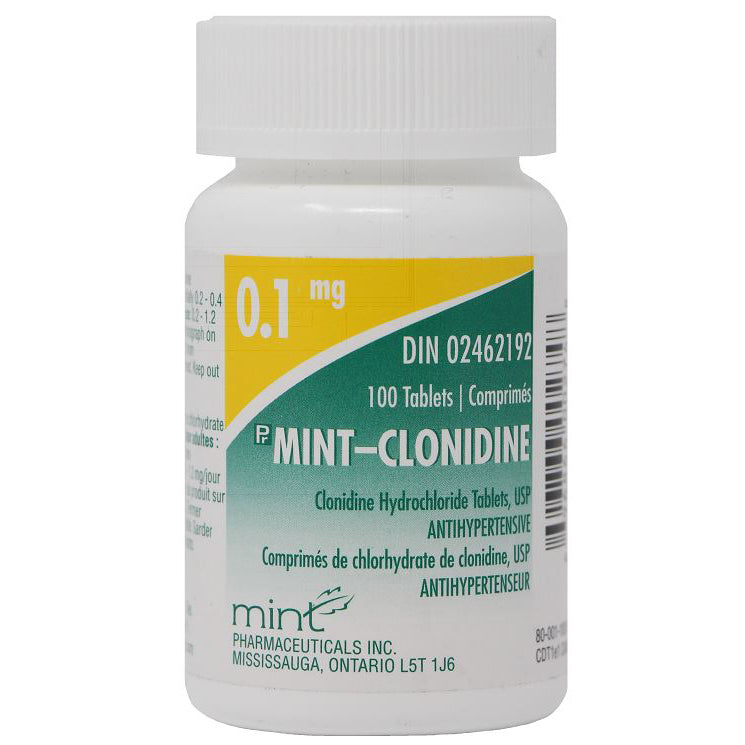 Mint-Clonidine 0.1 mg 100 Tab