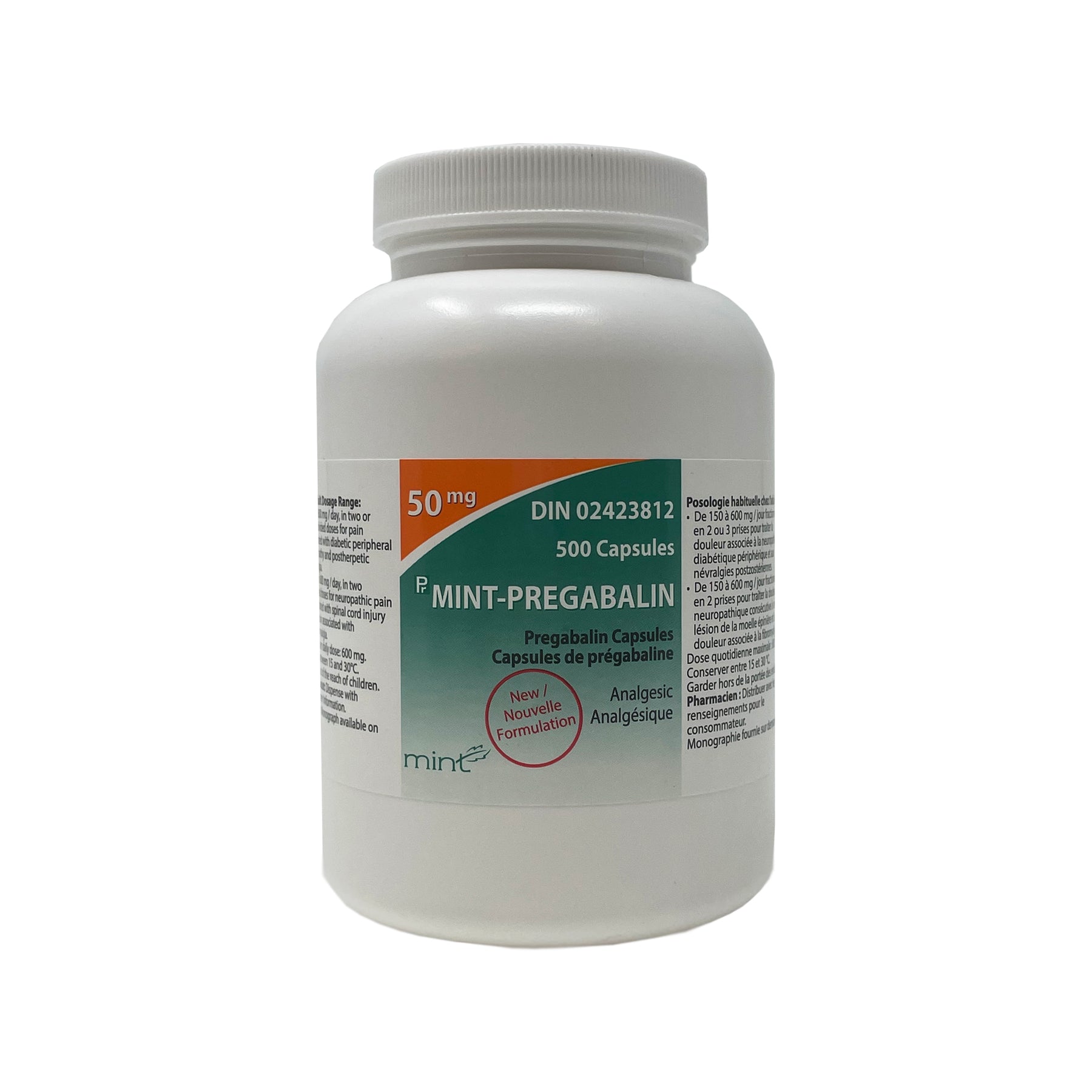 Mint-Pregabalin 50 mg 500 Tab