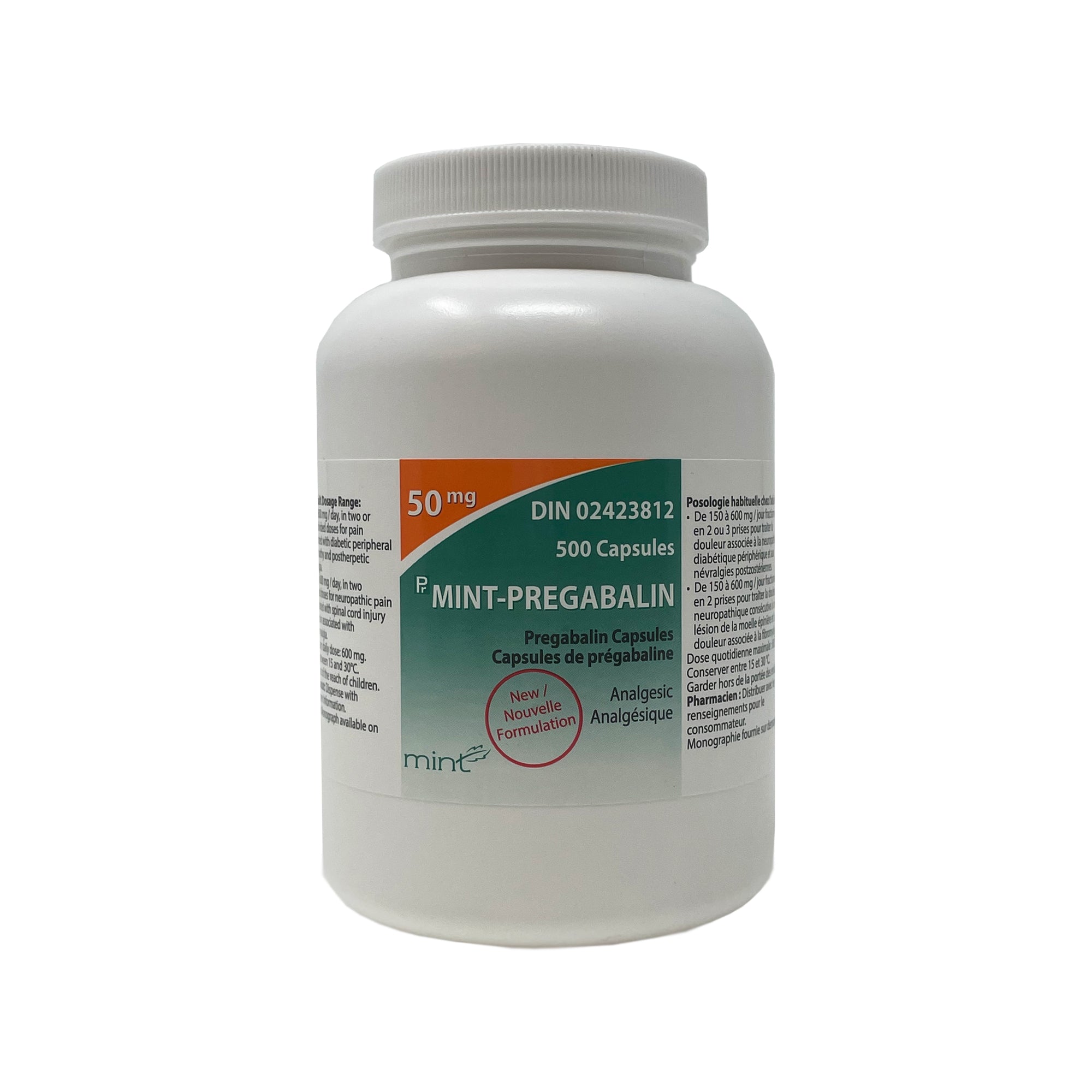 Mint-Pregabalin 50 mg 500 Tab