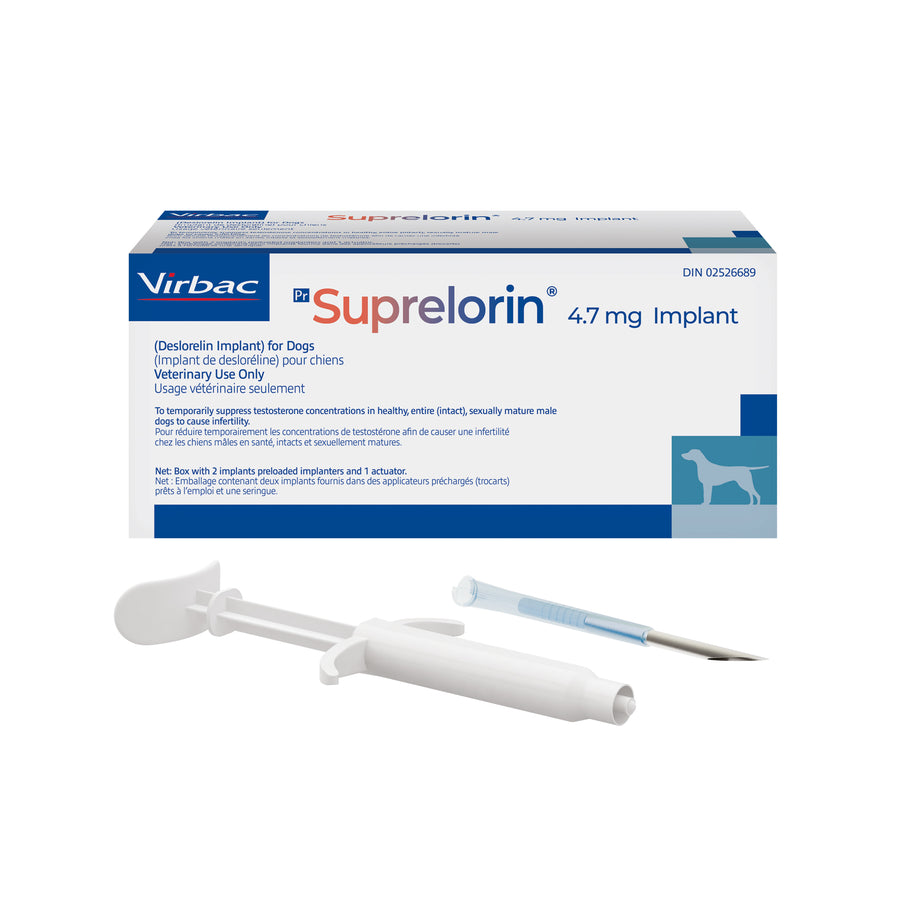 Suprelorin implant for dogs 4.7 mg 2 /Pack