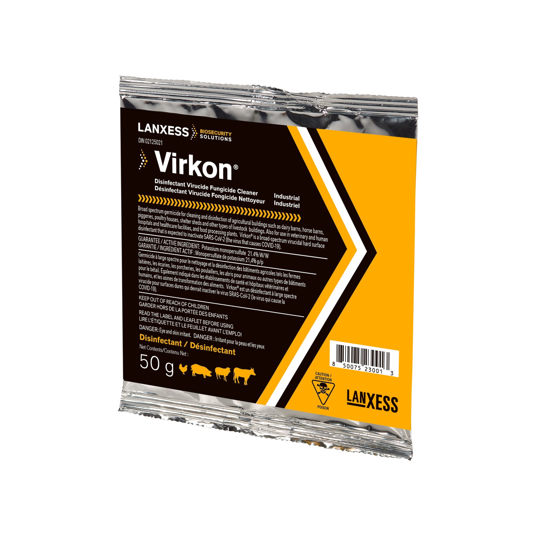 Virkon powder 50 x 50 g 21.4 %