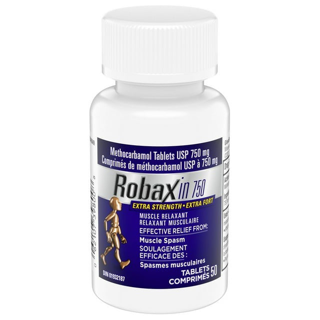 Robaxin tablet 750 mg 50 Tab