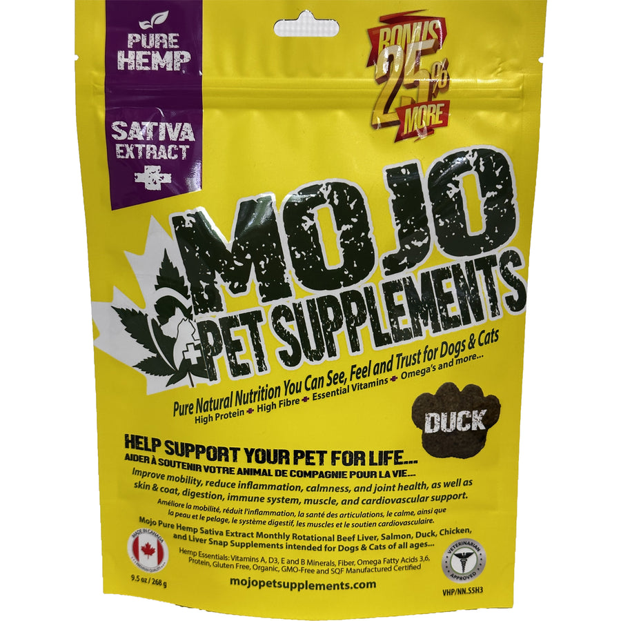 Hemp supplement for cats and dogs Duck 116 g