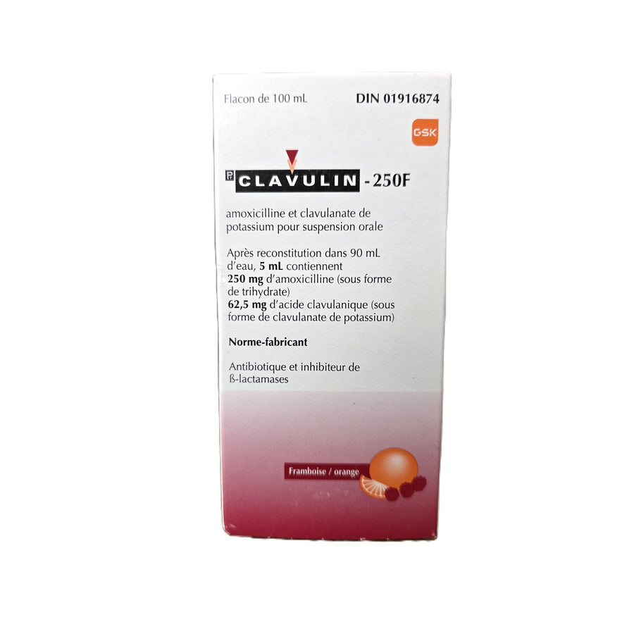 Clavulin oral suspension 25/12.5 mg/ml 100 ml