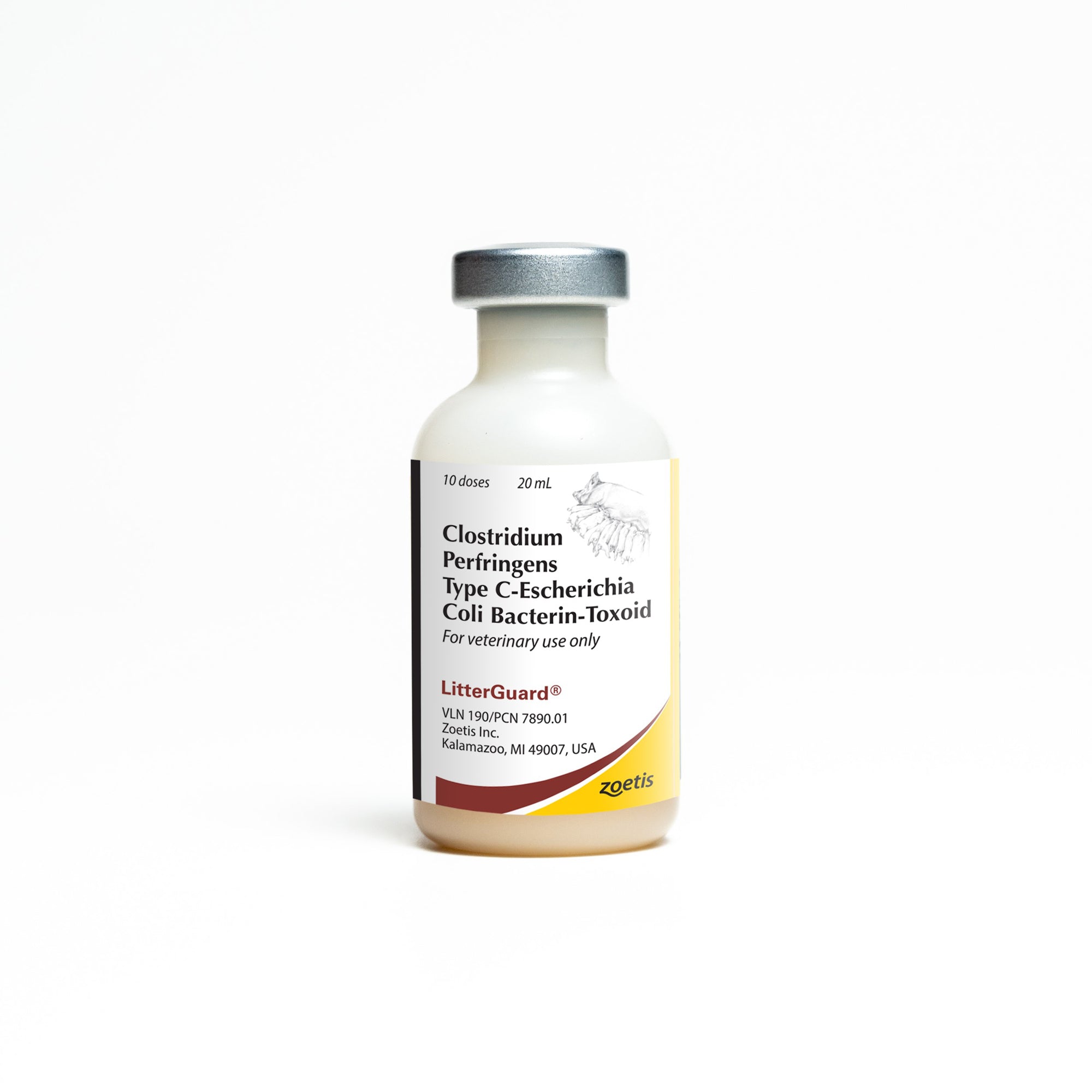 LitterGuard injection for swine 2 ml/Dose 20 ml