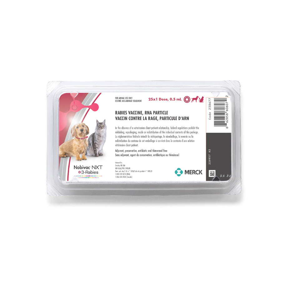 Nobivac NXT canine/feline-3 rabies