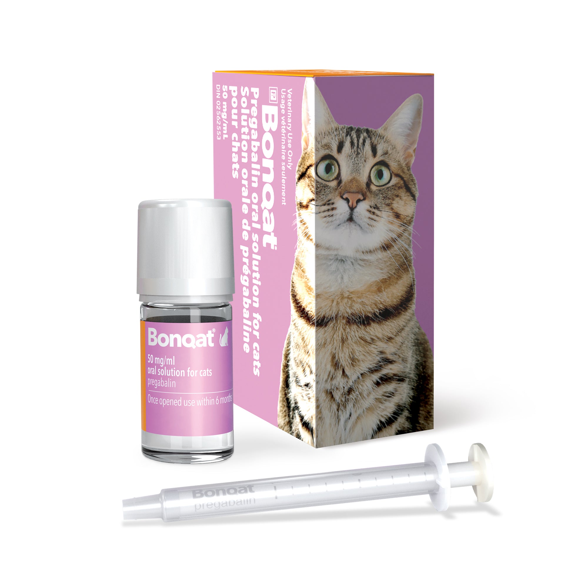 Bonqat oral solution for cats