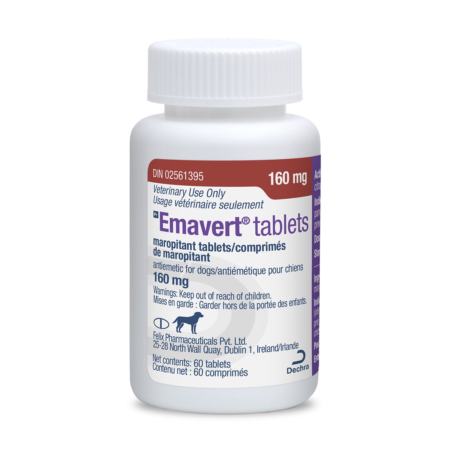 Emavert tablets for dogs 160 mg 60 Tab