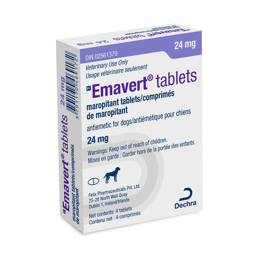 Emavert tablets for dogs 24 mg 4 Tab