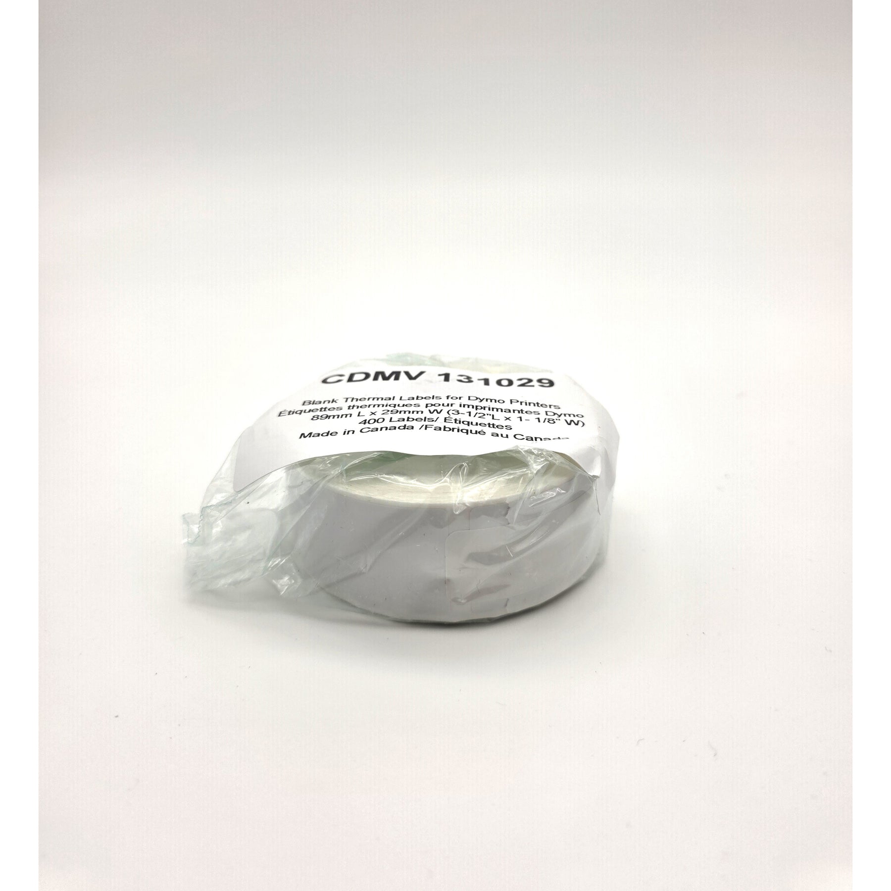 Thermal address label blank 89 x 29 mm for Dymo printer