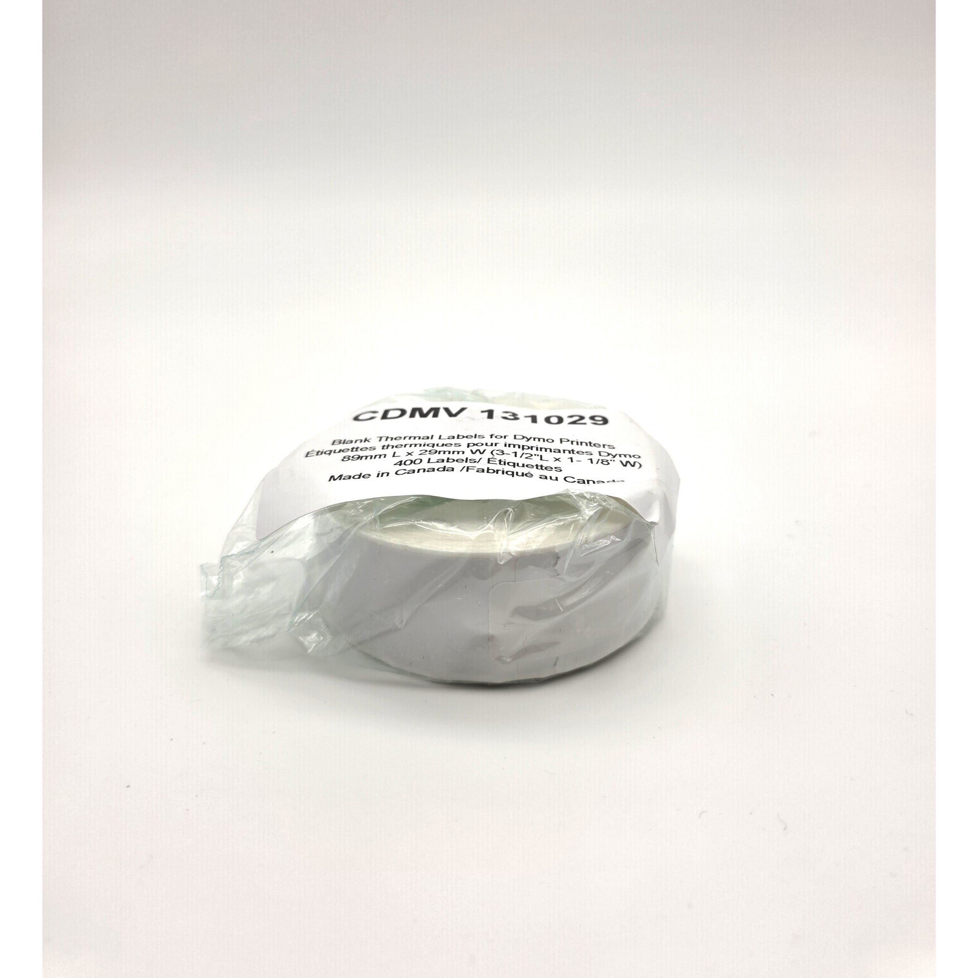 Thermal address label blank 89 x 29 mm for Dymo printer