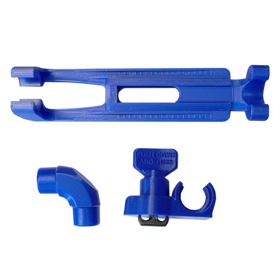 Support rack for Mapleson circuit