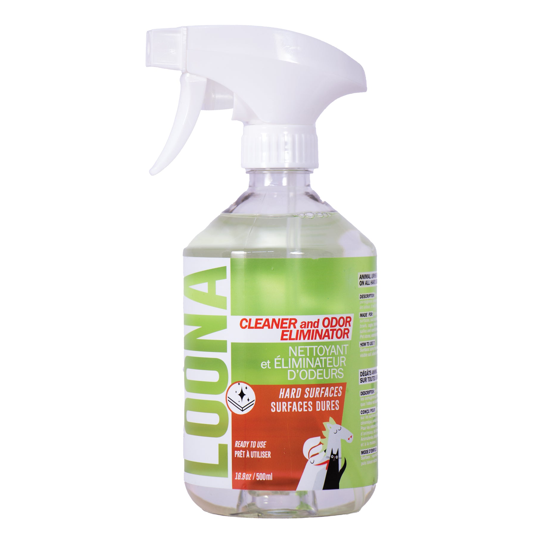 Odor eliminator for hard surfaces RTU
