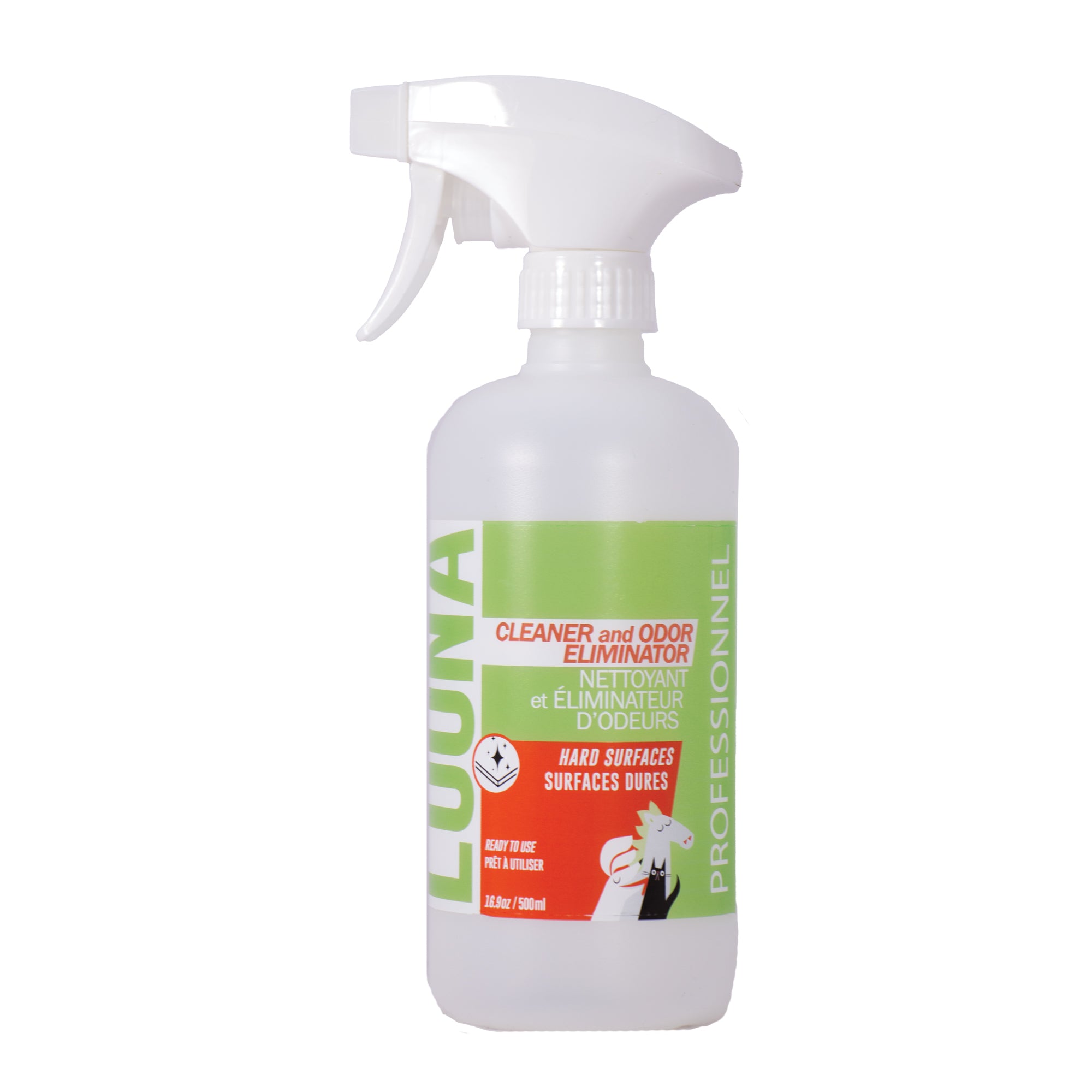 Odor eliminator hard surfaces - empty bottle