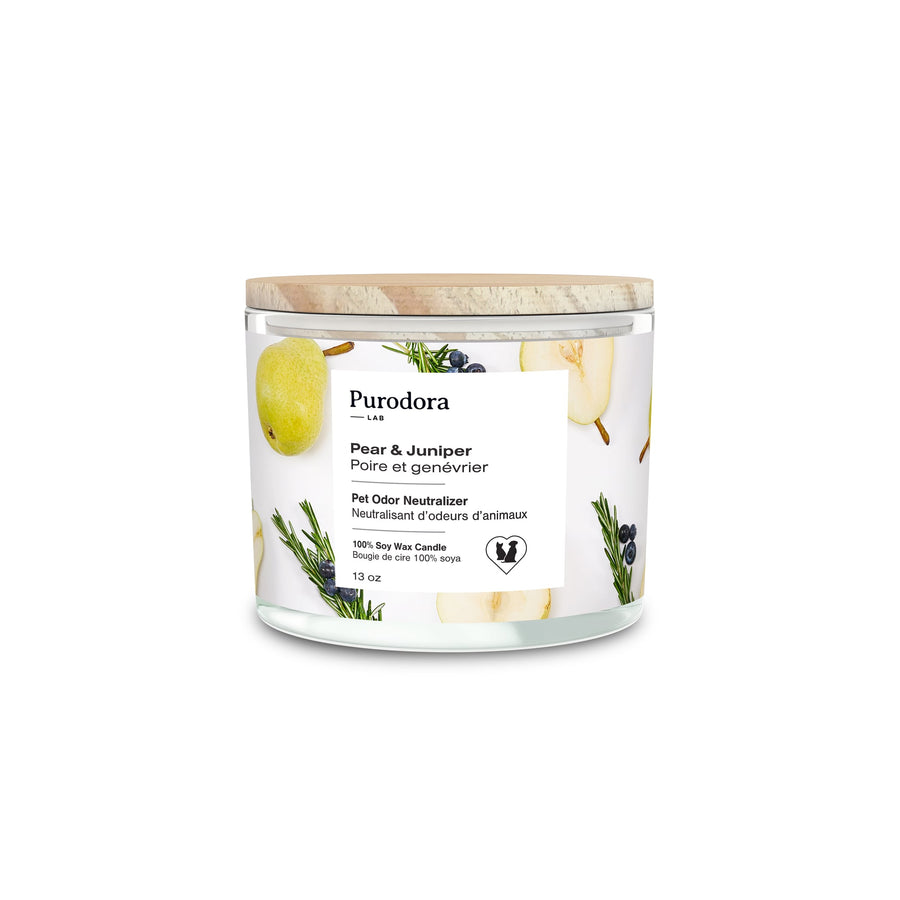 Candle Purodora with odour eliminator