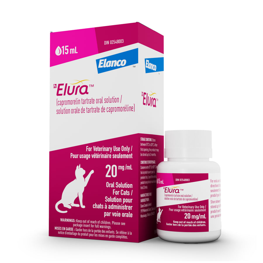 Elura oral solution for cats