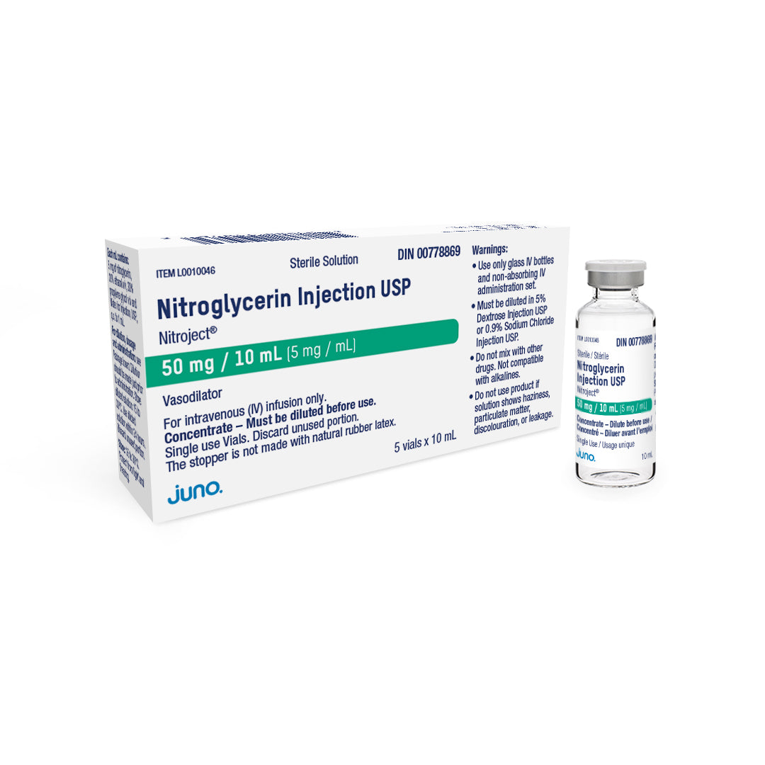 Nitroject solution for injection USP
