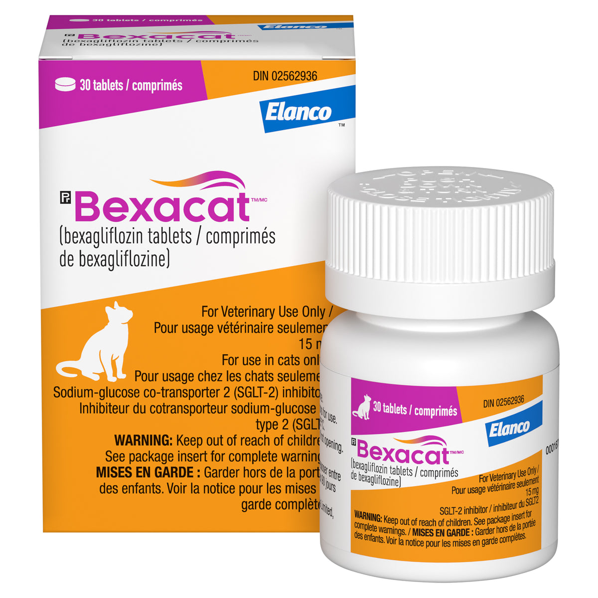 Bexacat tablet for cats 15 mg 30 Tab