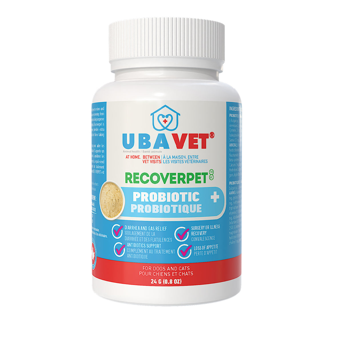 Recoverpet Probiotic + for dogs and cats 24 g