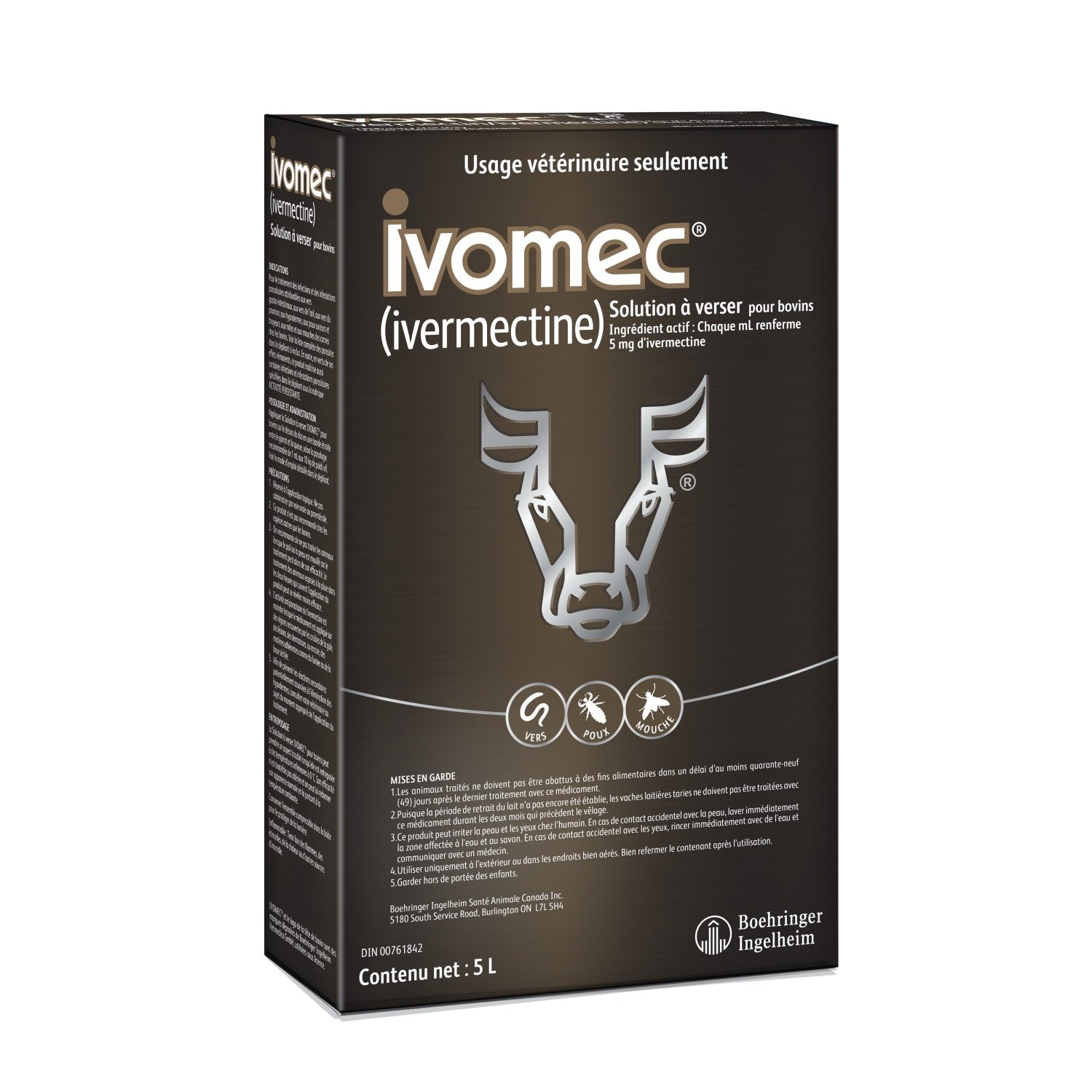 Ivomec Pour-On 5 mg/ml 5 L