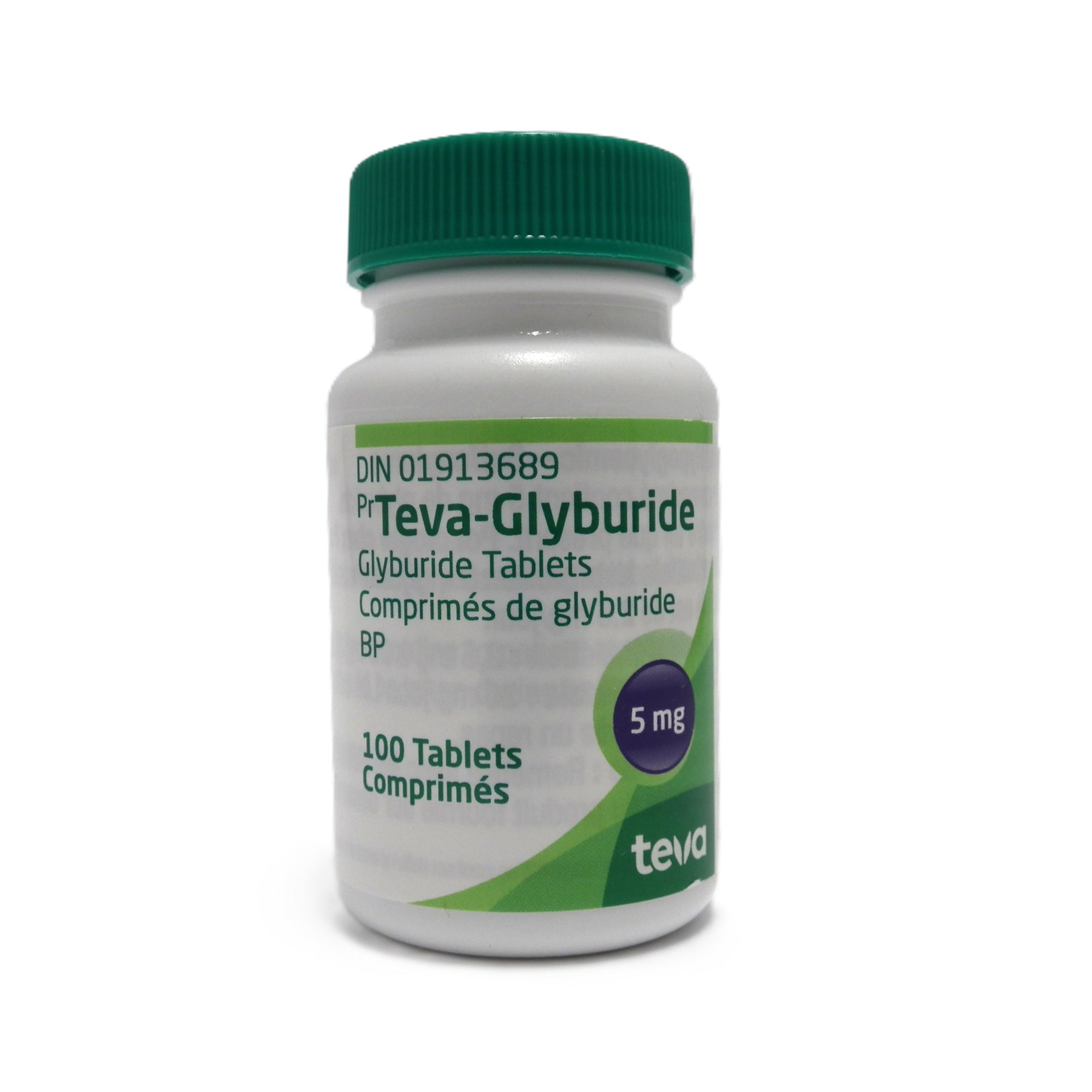 Glyburide 5 mg 100 Tab