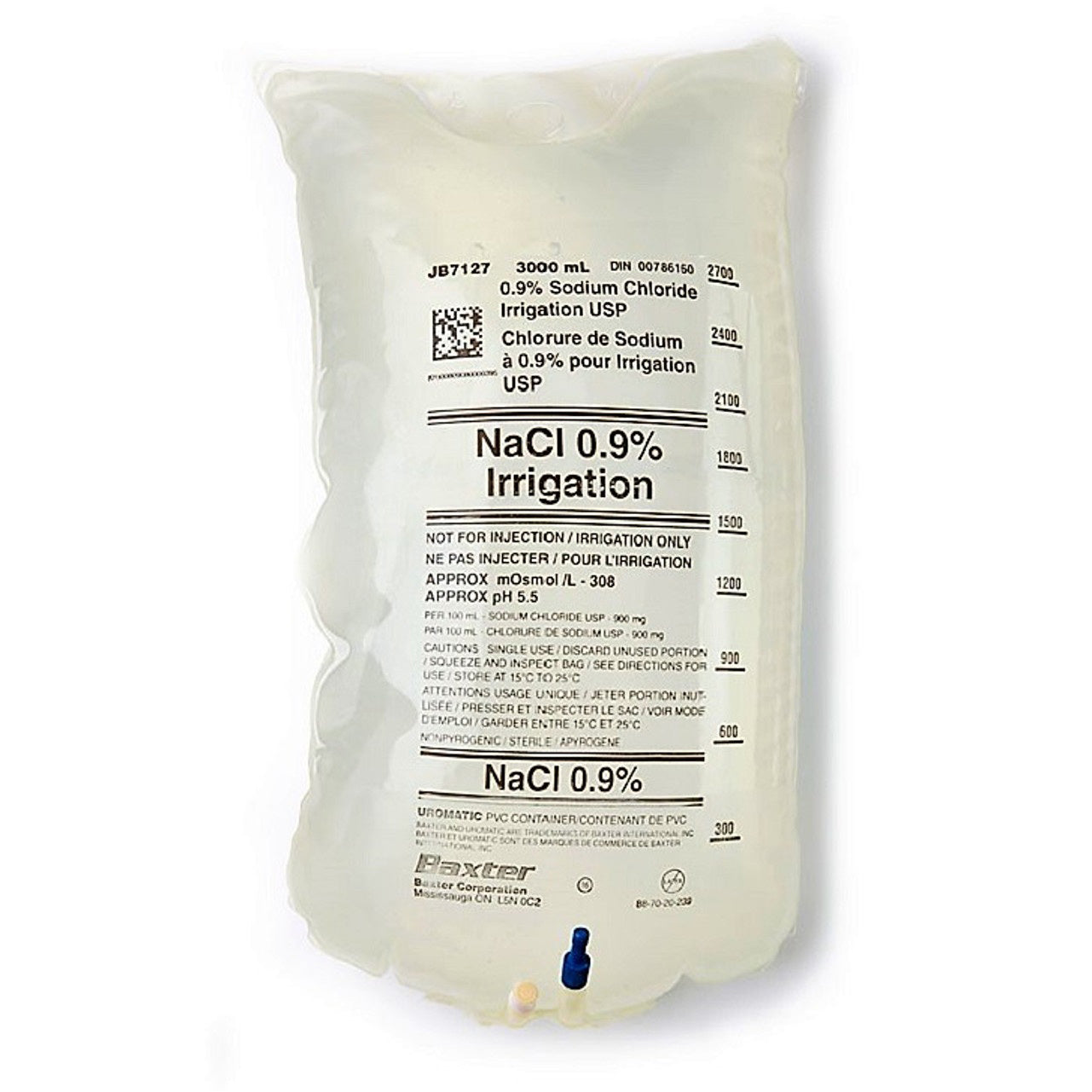 Sodium Chloride Irrigation Solution 3000 ml 9 mg/ml