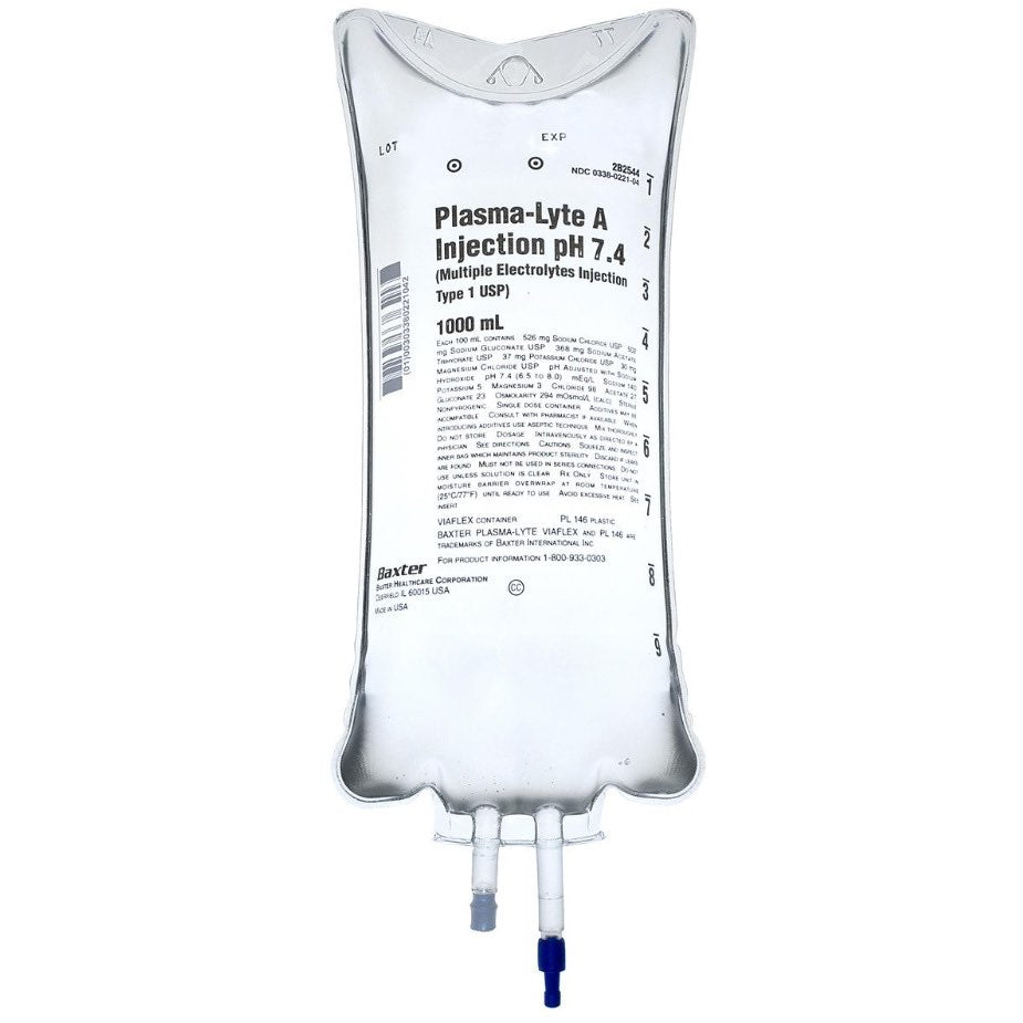 Plasma-Lyte A 1000 ml N/ A