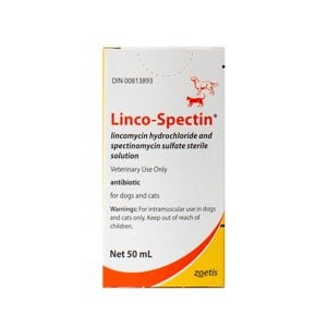 Linco-Spectin Sterile Solution 50/100 mg/ml 50 ml